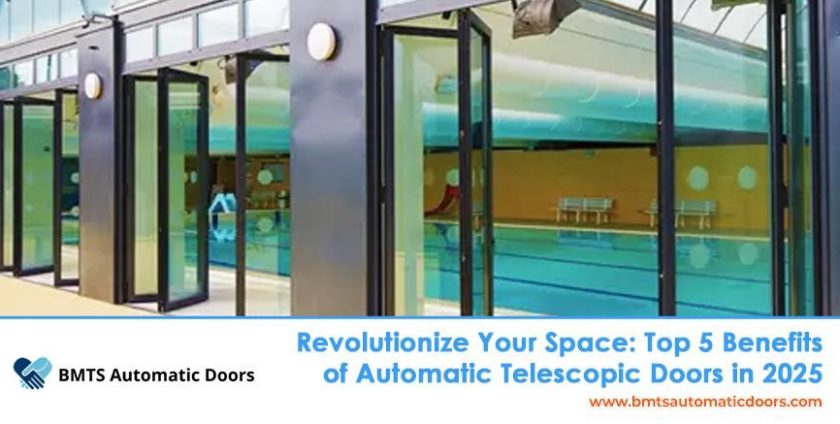 Benefits of Automatic telescopic doors in a modern space in 2025.