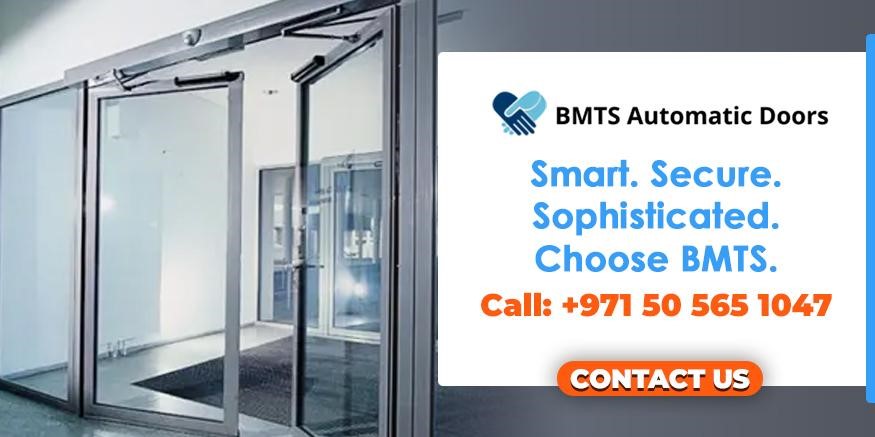 Contact us for automatic doors in Dubai with modern design