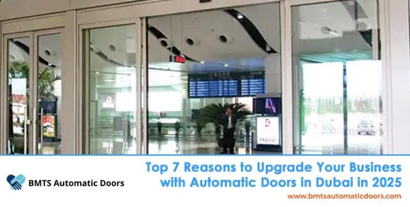 Upgrade your Dubai business with automatic doors in Dubai
