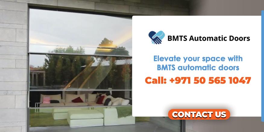Contact BMTS to upgrade your automatic sliding doors in dubai