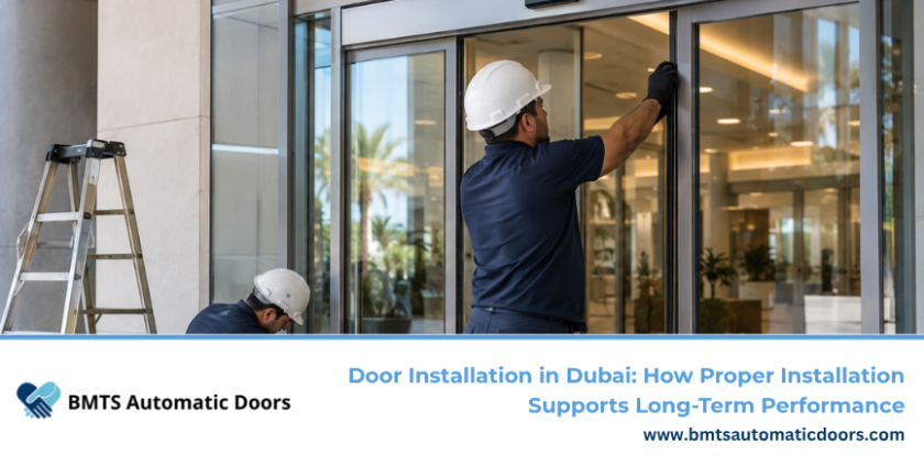 Get proper installation that supports long-term performance with BMTS Automatic Doors